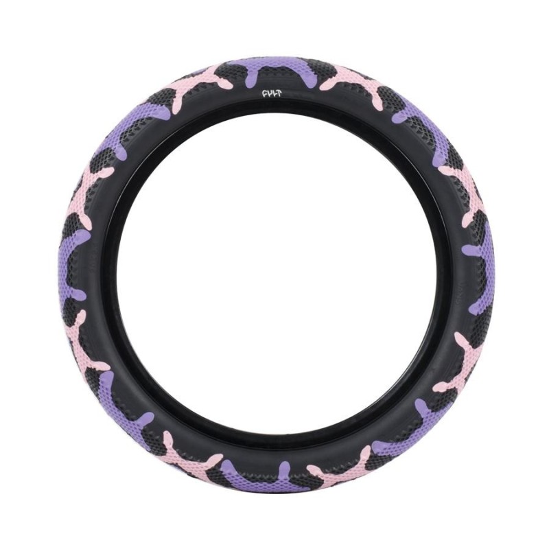 CULT X VANS Tire, Purple Camo, 2,40''