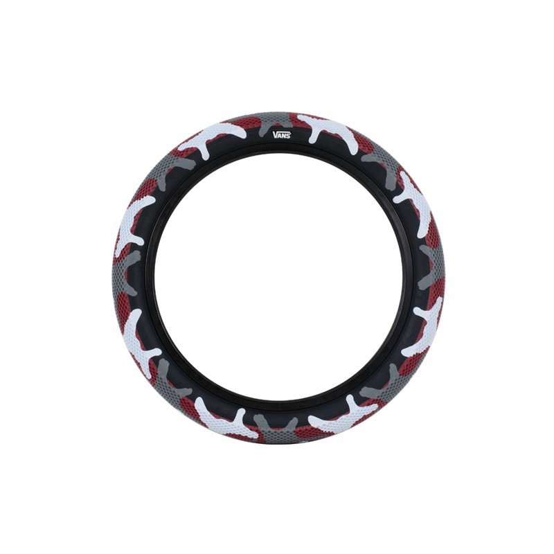CULT X VANS Tire, Red Camo, 16'' X 2,30''
