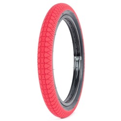 Subrosa Designer Tire 20 X 2.4 Red / Black Sidewall