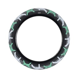 CULT X VANS Tire, Teal Camo, 2,40''