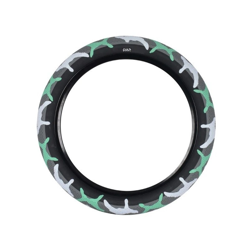 PNEU BMX CULT X VANS 20'' X 2,40'' CAMO TURQUOISE