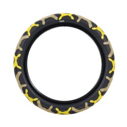 CULT X VANS Tire, Yellow Camo, 18'' X 2,30''
