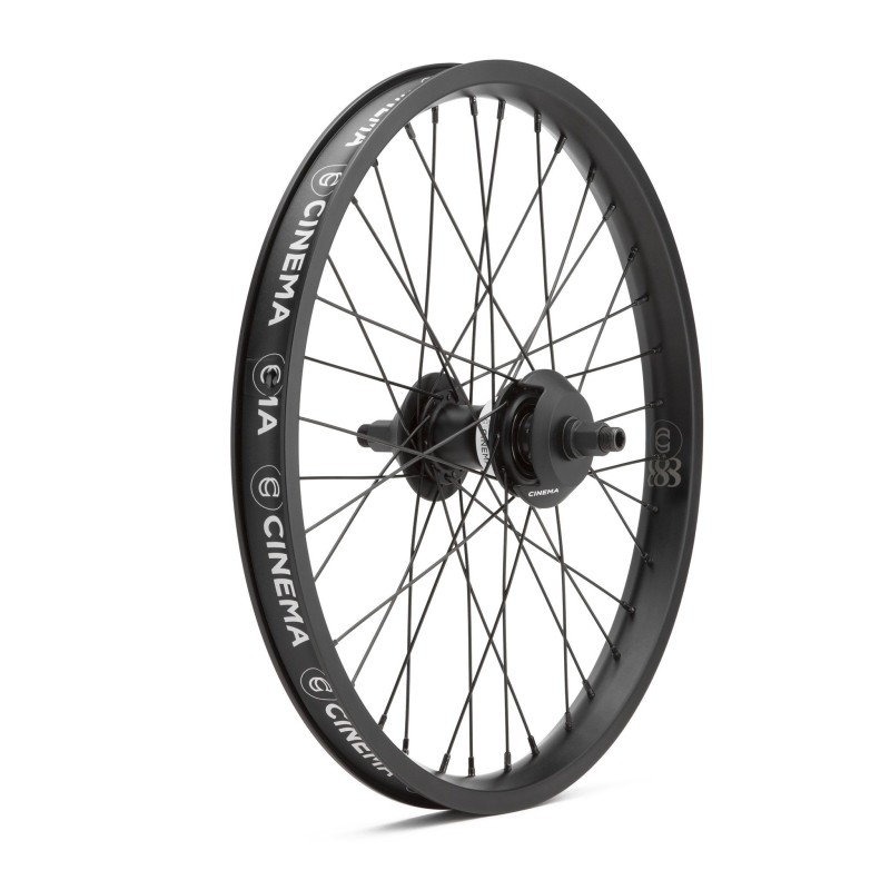 CINEMA 888 Freecoaster Wheel, RHD, Black Hub / Black Rim