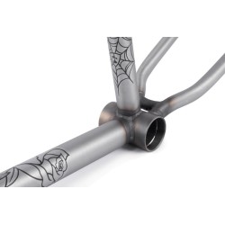 CADRE BMX SUBROSA ROSE 20,9'' BRUT / VERT