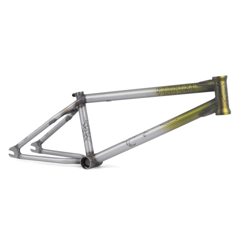Subrosa Rose Frame Trans Green Fade - 21.2’’