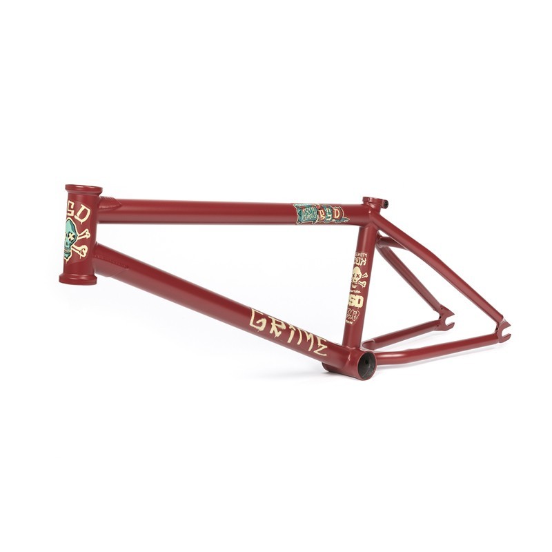 CADRE BMX BSD GRIME (Denim COX) 20,8'' BORDEAUX CADRE BMX BSD GRIME (Denim COX) 20,8'' BORDEAUX