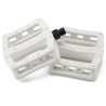 KINK Hemlock Plastic Pedals, White