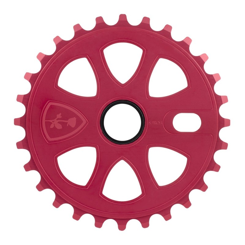 Couronne BMX SUBROSA PETAL, 25 T, Rouge