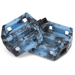 MISSION Impulse Plastic Pedals, Black / Blue