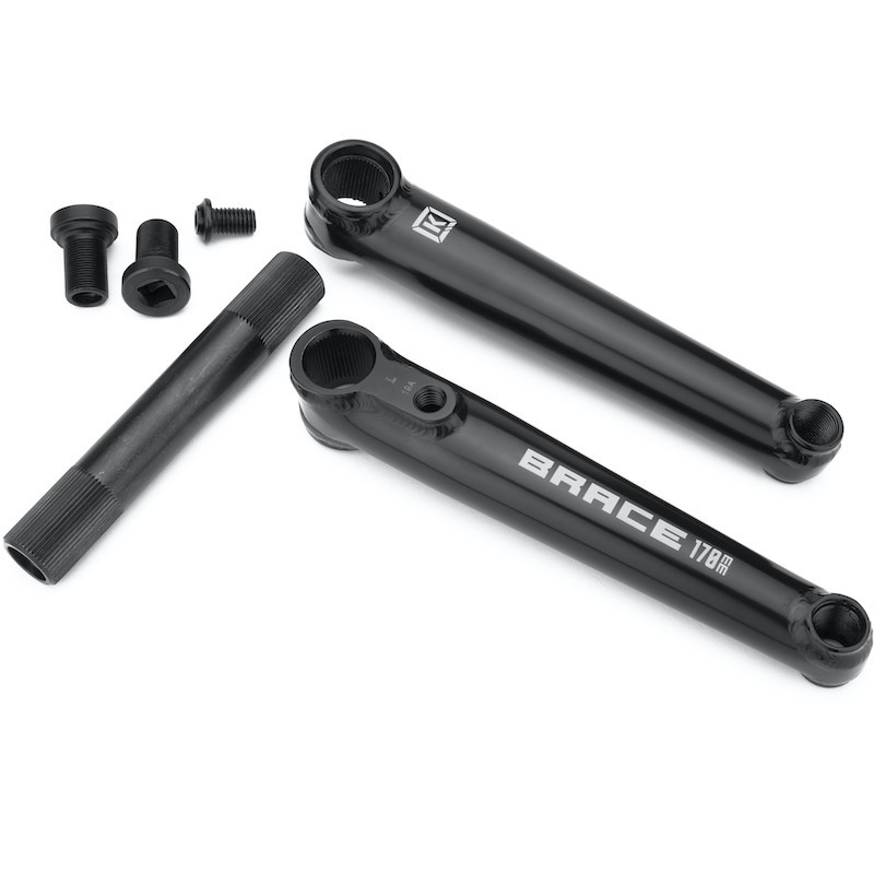 KINK Brace Cranks 170mm, Black