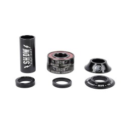 TSC Stacked Mid Bottom Bracket Black 19mm