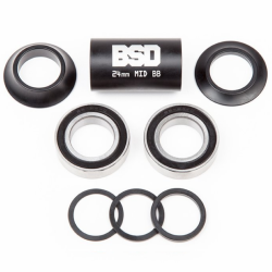 BOITIER DE PEDALIER MID BSD SUBSTANCE 24 MM NOIR
