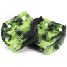 MISSION Impulse Plastic Pedals, Black / Green