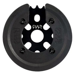 Couronne BMX Full Guard CULT CONVICTION, 25 T, Noir