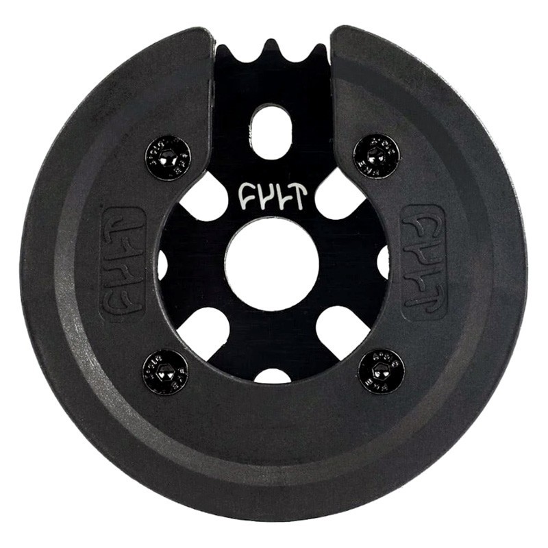 Couronne BMX Full Guard CULT CONVICTION, 25 T, Noir