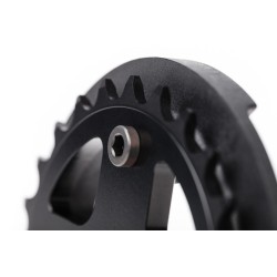 Couronne BMX BSD BARRIER, 25 T, Noir