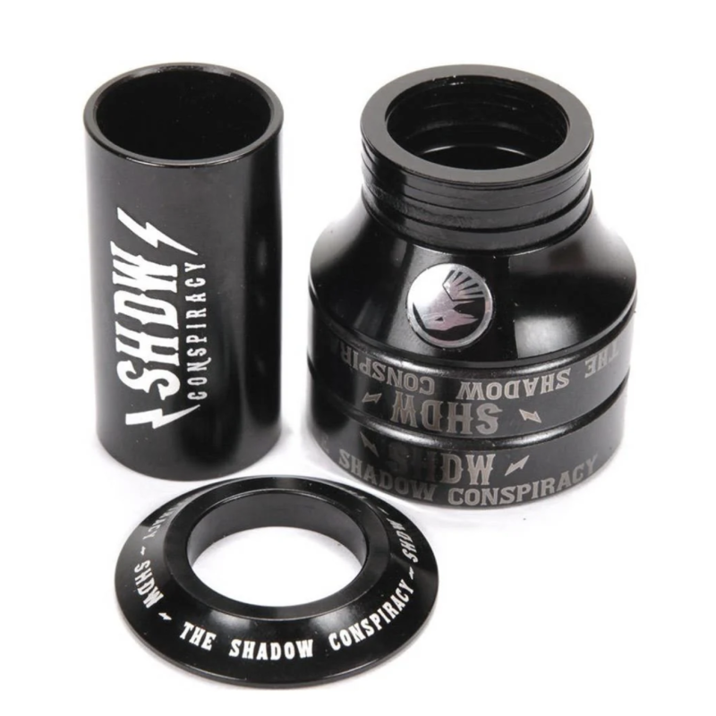 BOITIER DE PEDALIER MID SHADOW STACKED 22 MM NOIR
