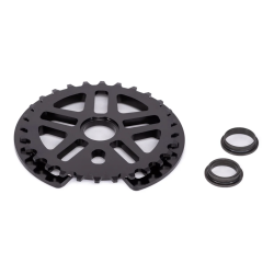 Couronne BMX ECLAT ABYSS GUARD, 25 T, Noir