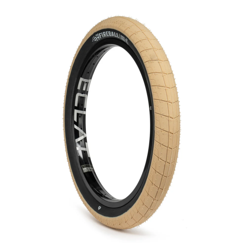 PNEU BMX ECLAT FIREBALL 20'' X 2,40'', BEIGE / NOIR