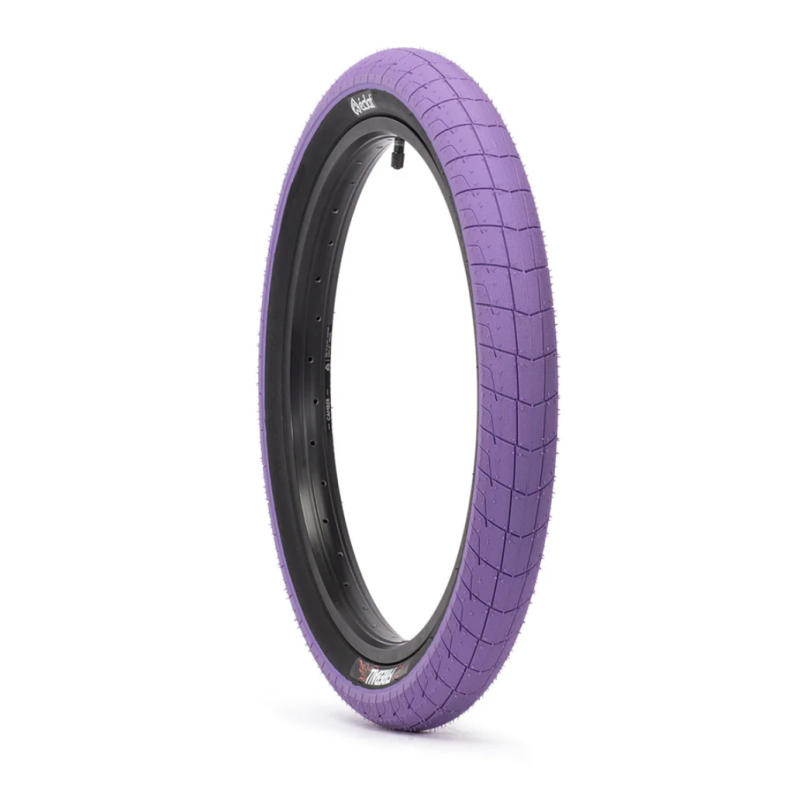 ECLAT FIREBALL Tire, 2,30’’, Purple / Black Wall (60 PSI)