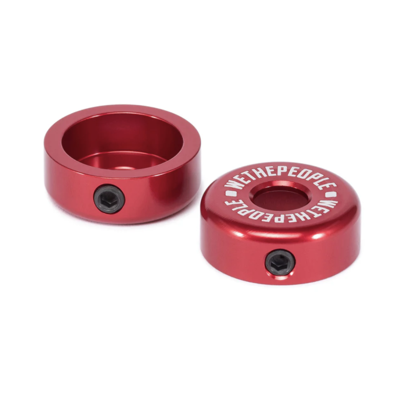 WTP DROPS barcaps, Alloy, Pair, Red
