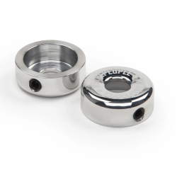 WTP DROPS barcaps, Alloy, Pair, Polished