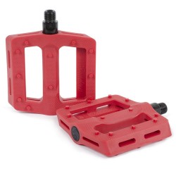 PEDALES BMX SHADOW SURFACE ROUGE