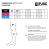 FUSE DELTA 125 Knee/ Shin/ Ankle Pad Combo black/red Size S