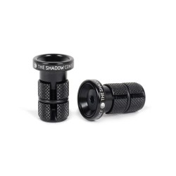 EMBOUTS DE POIGNEES SHADOW DEADBOLT SLIM NOIR