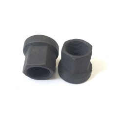 PAIRE D'ECROUS CROMO RANT PARTY ON V2 14 MM NOIR